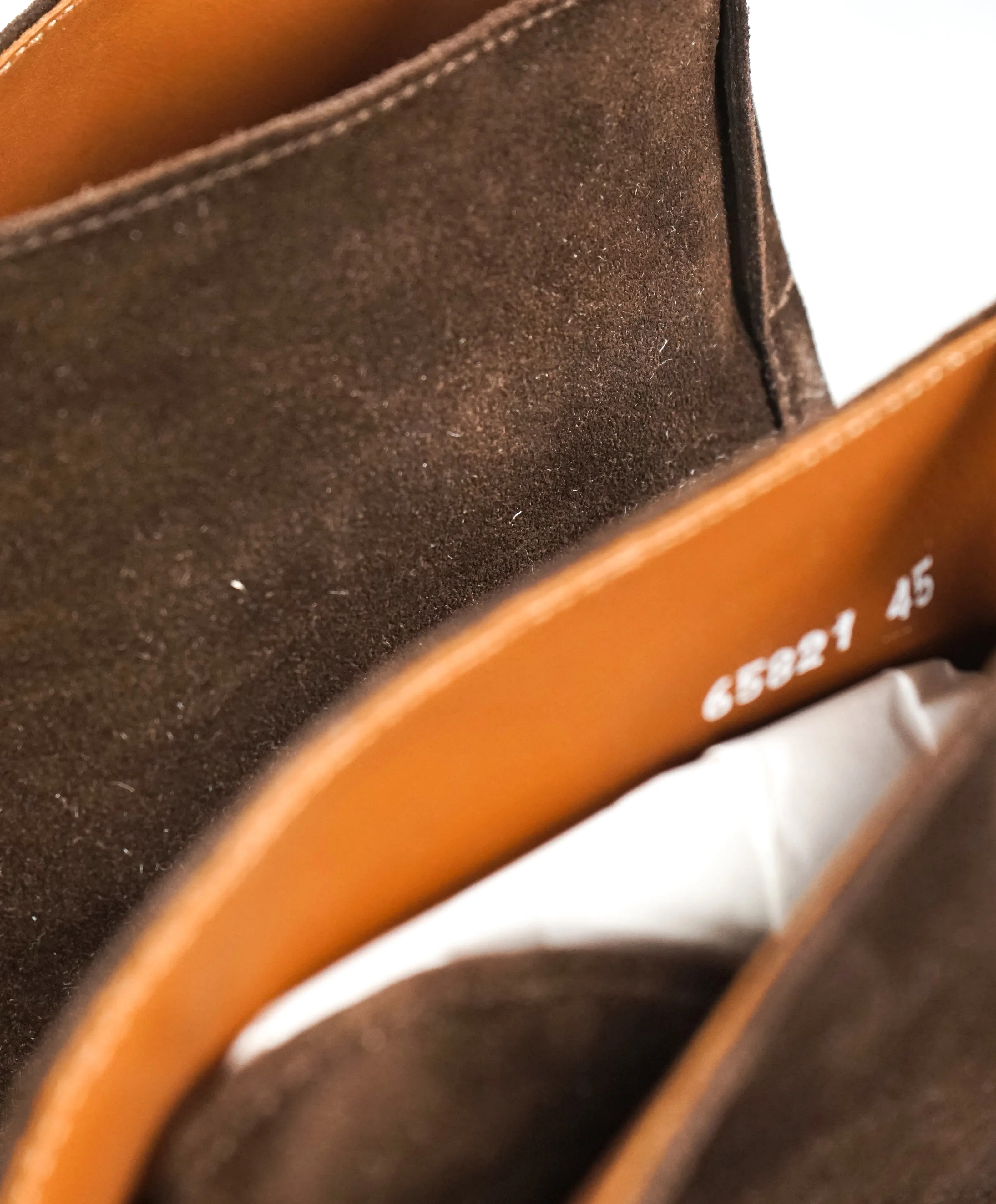DOUCAL’S - Hight Top Weathered Distressed Suede Boots - 12