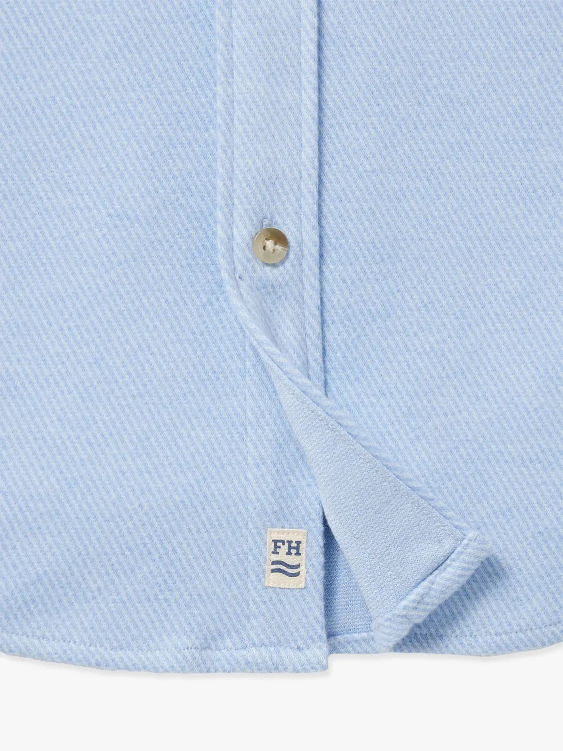 Dunewood Flannel | Light Blue Twill