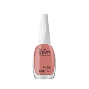 Esmalte Colorama Renovação Blister Cremoso Chic Pele 8 Ml Com 6 Unidades