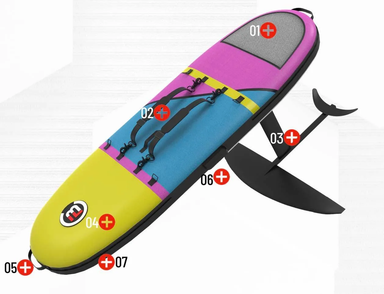 FBC Wing Foil Day Board Bag Rad