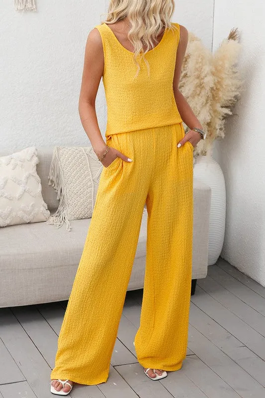 FEEL RIGHT CRINKLE LOUNGE SET