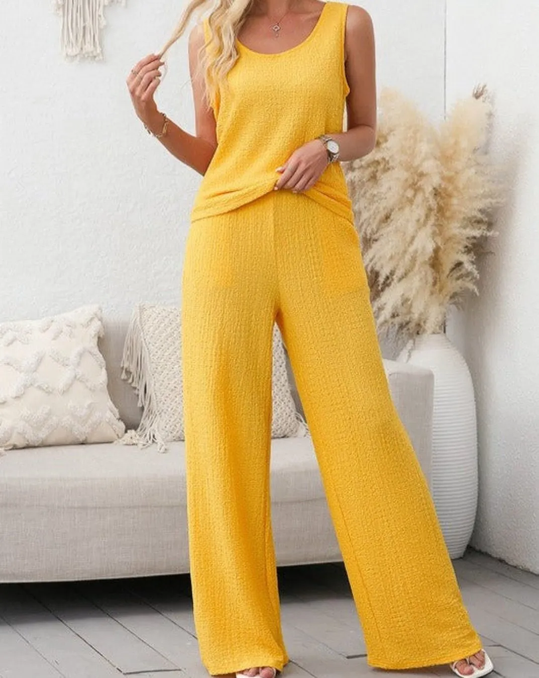 FEEL RIGHT CRINKLE LOUNGE SET