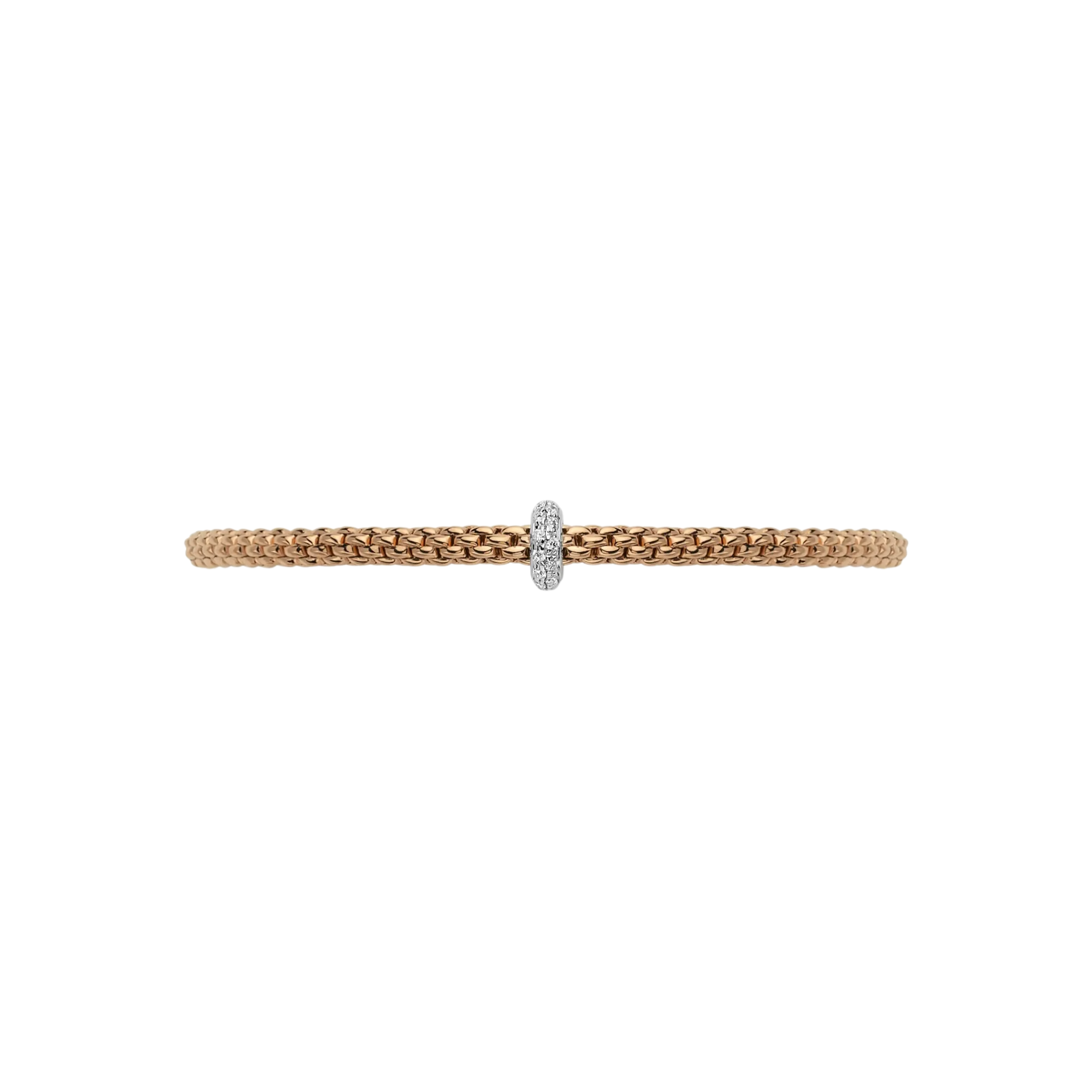 Fope Prima Flex'it bracelet with diamonds