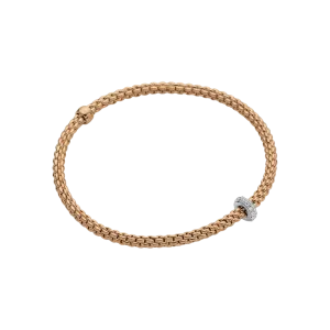 Fope Prima Flex'it bracelet with diamonds
