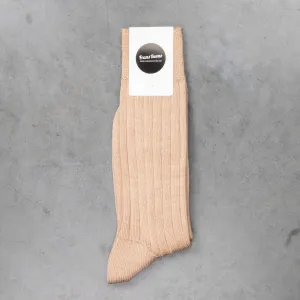 Frans Boone Socks Pura Lana Merinos Pesante Cameo
