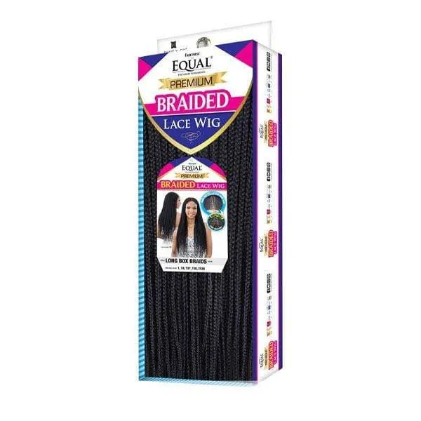 Freetress Equal Synthetic Premium Braid Lace Wig - LONG BOX BRAIDS