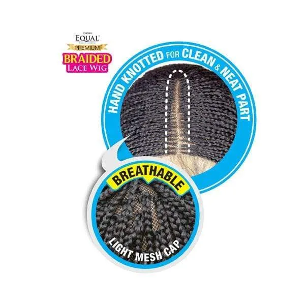 Freetress Equal Synthetic Premium Braid Lace Wig - LONG BOX BRAIDS