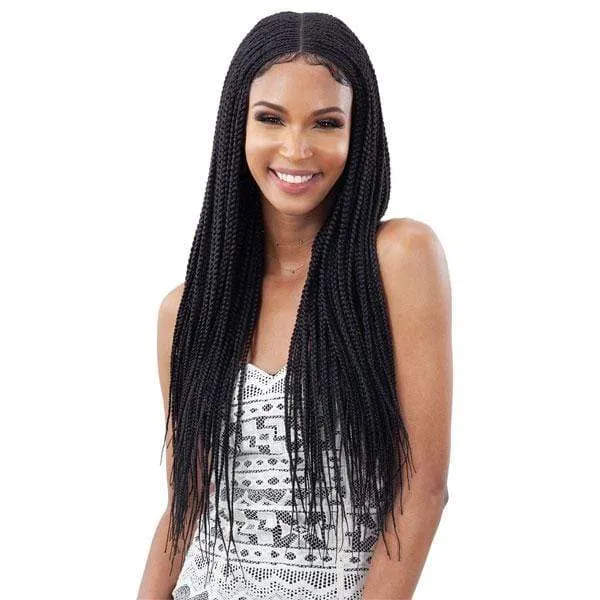 Freetress Equal Synthetic Premium Braid Lace Wig - LONG BOX BRAIDS