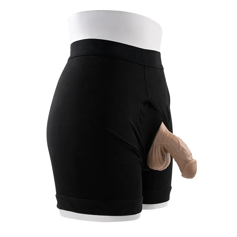 Gender X 4 Inch Silicone Penis Packer Medium - Tan