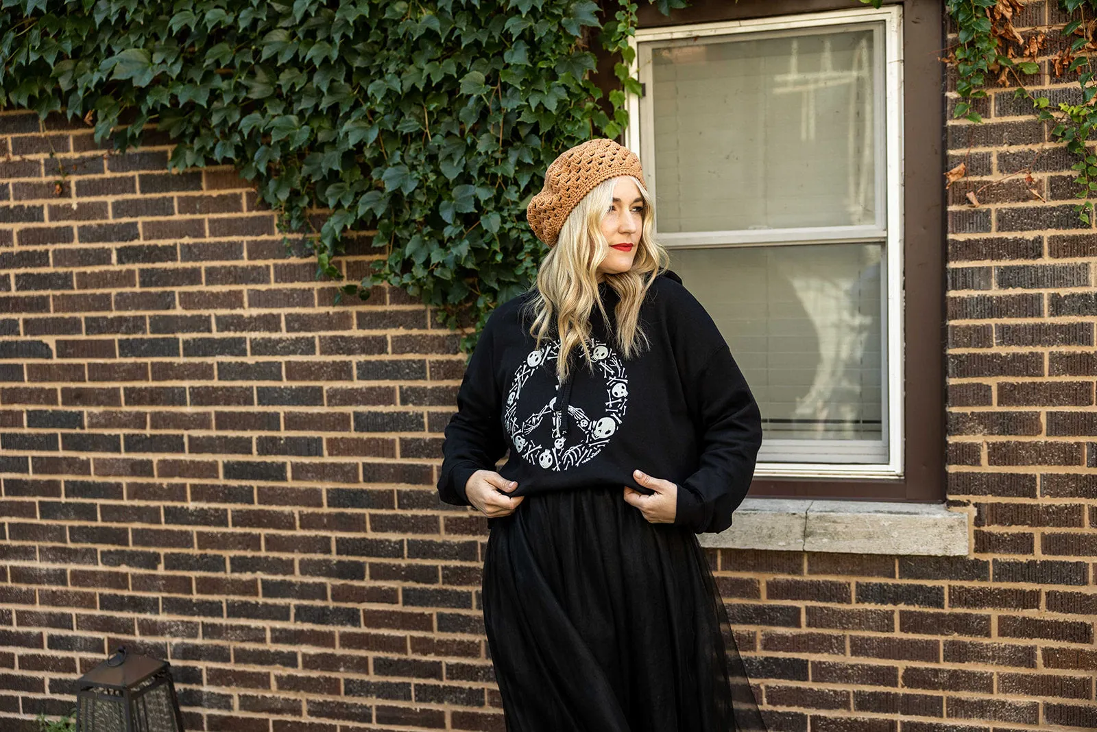 genevieve crochet beanie