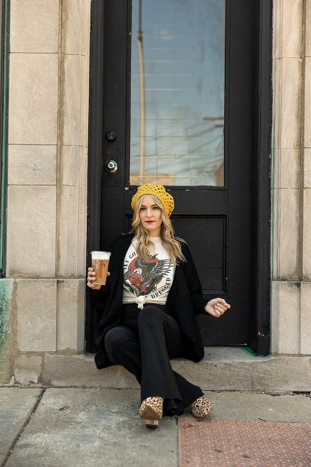 genevieve crochet beanie