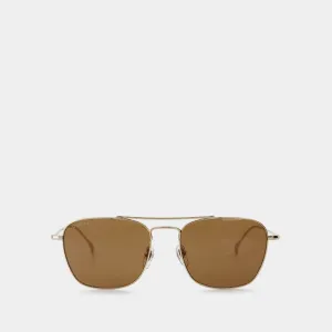 Gg1183S Sunglasses - Gucci  - Gold/Brown - Metal