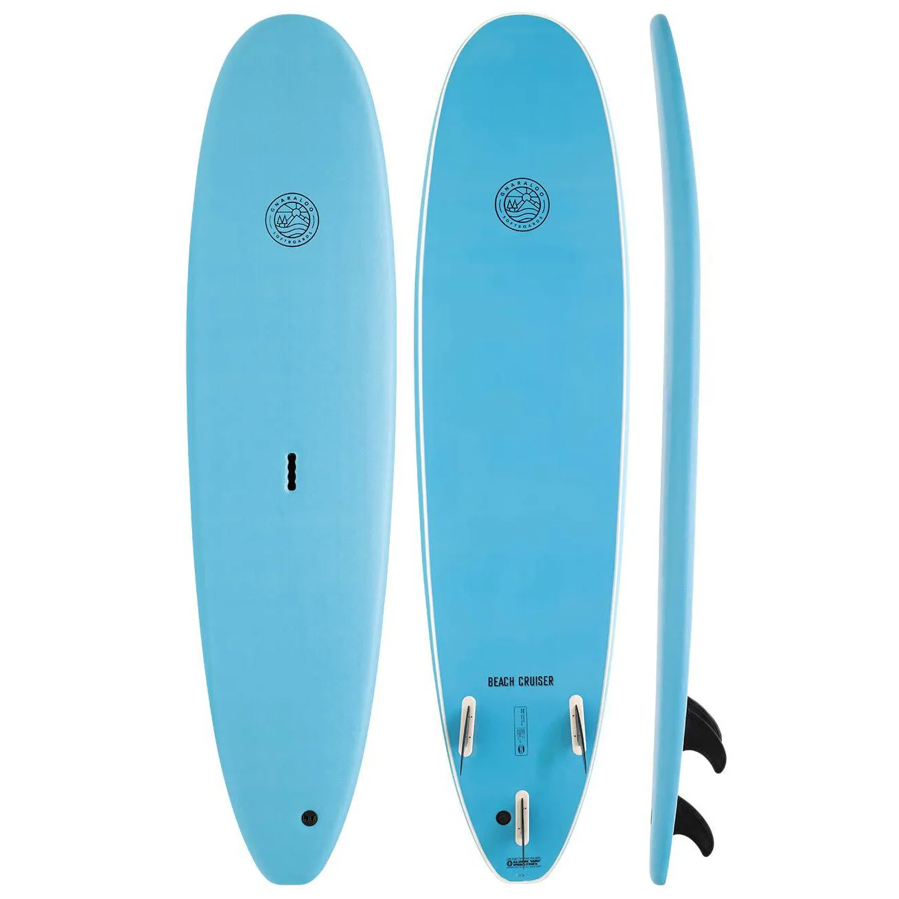 GNARALOO BEACH CRUISER SOFTBOARD 7'6"