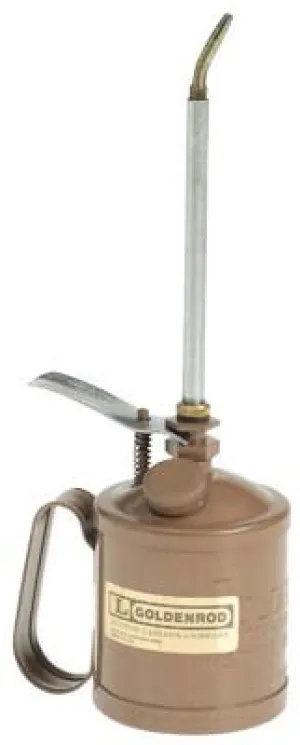 Goldenrod® Heavy Duty Pump Oilers, 1 pt, Lever Action, Flexible 10 in Spout, 120-C3
