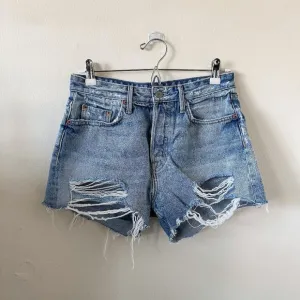 GRLFRND Distressed Denim Shorts - Size 27