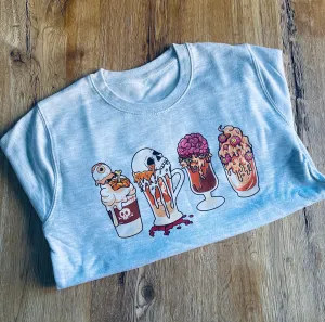 Halloween Coffee Sweater - 9-11 Years