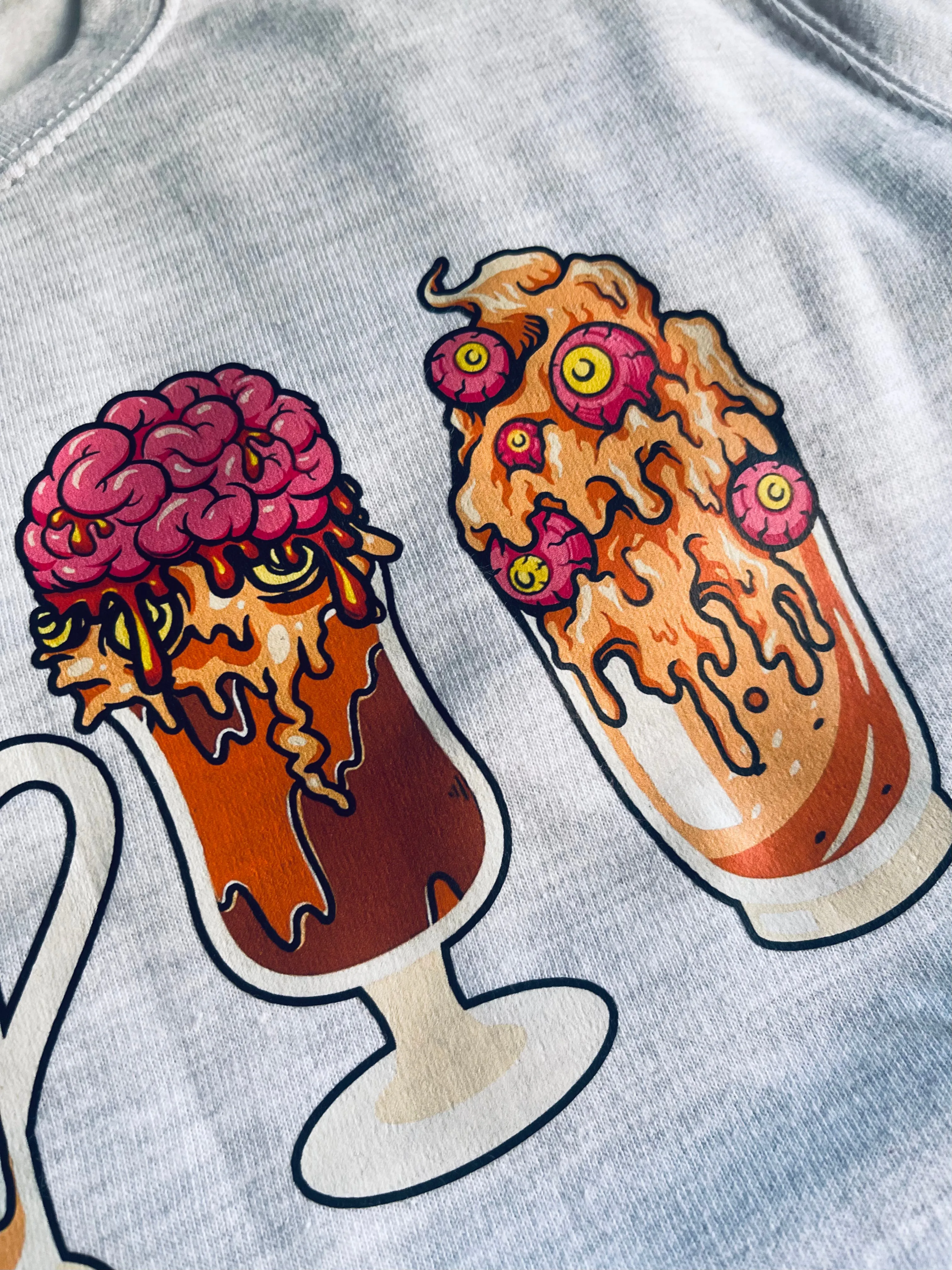 Halloween Coffee Sweater - 9-11 Years