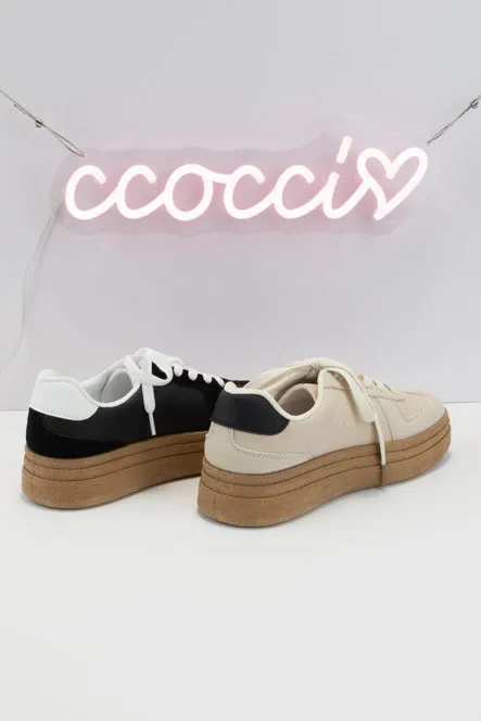 Harper Platform Tennis Sneakers