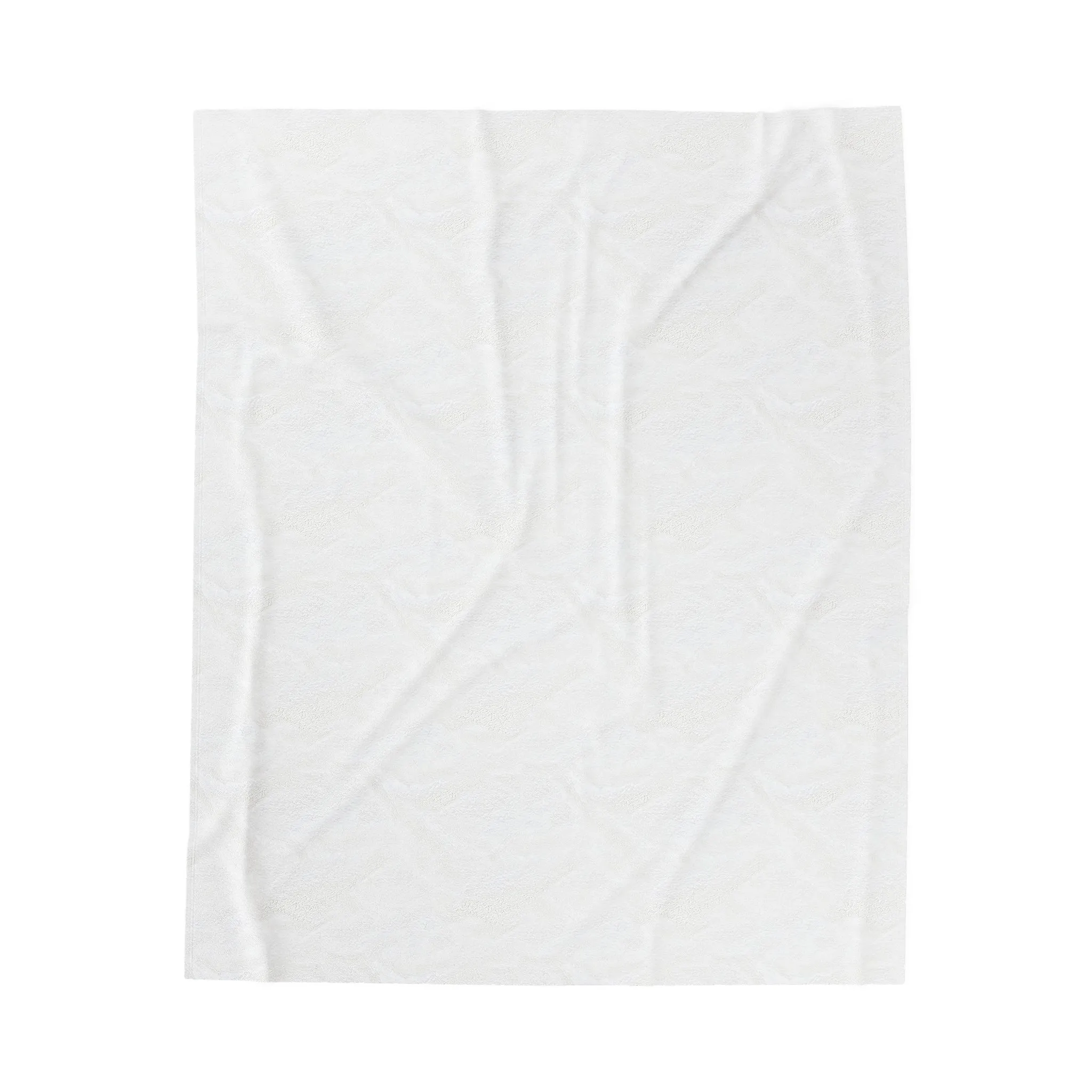 Heart Printed Plush Cozy Throw Blanket