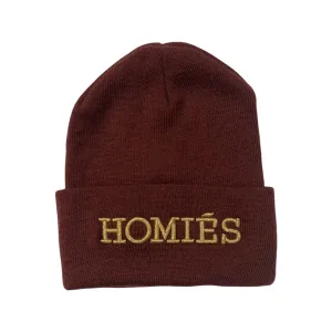 HOMIÉS RUST / GOLD BEANIE