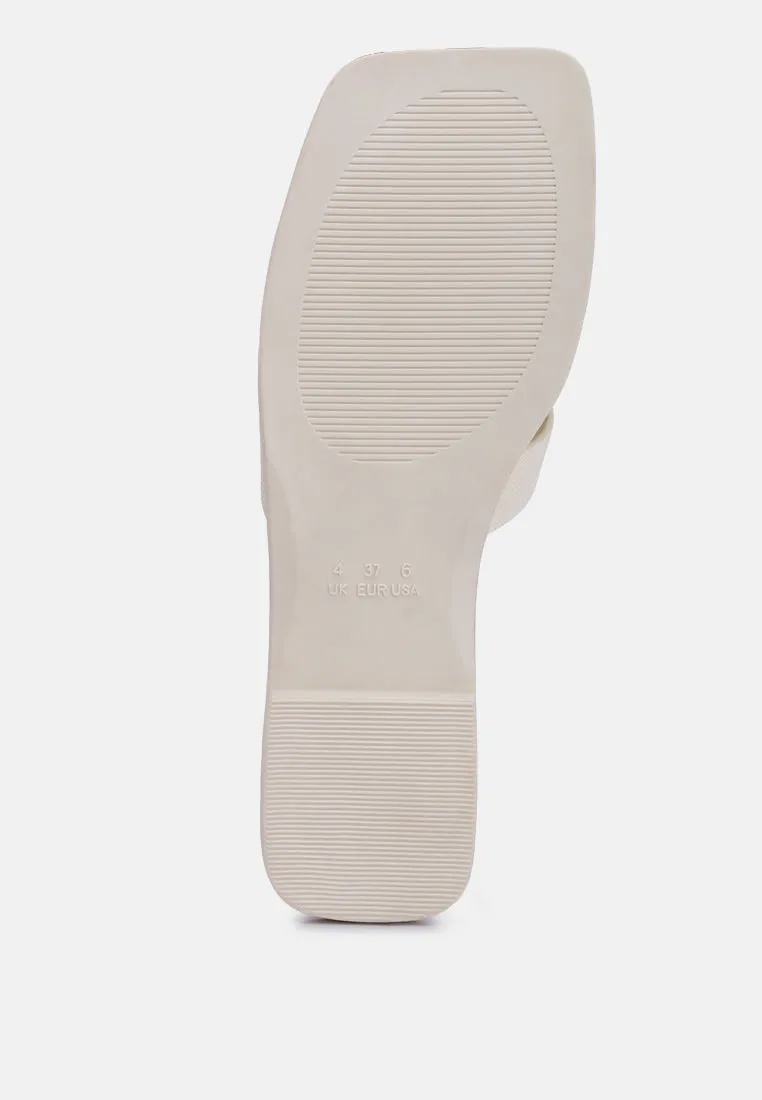 Horsebit Embellished Flats By RAG