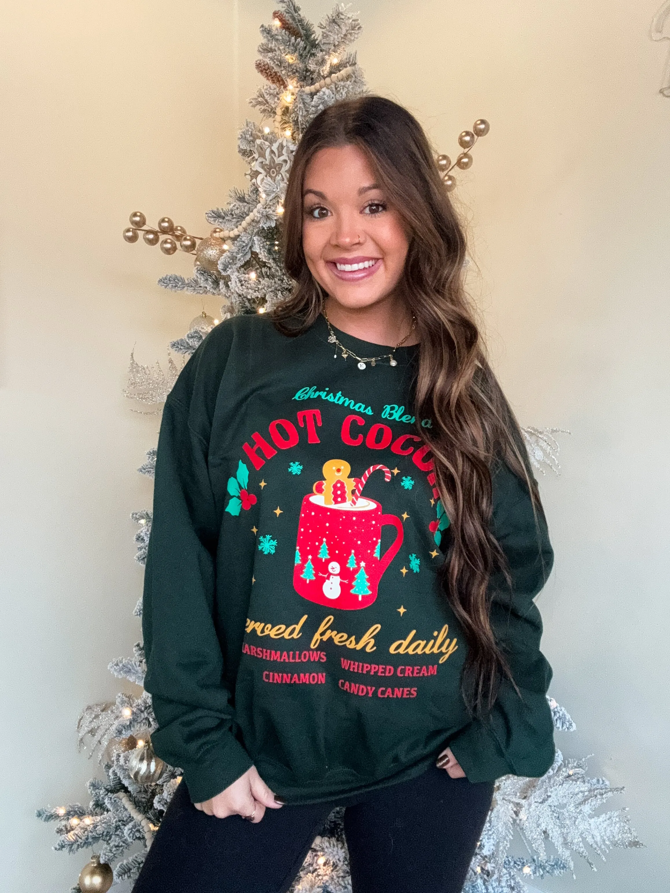 HOT COCOA CREWNECK