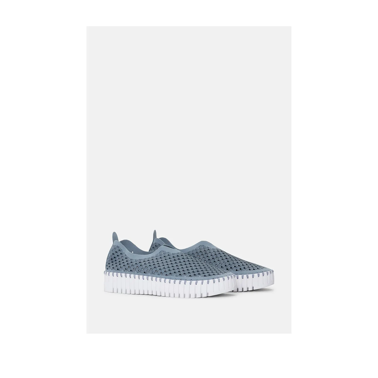 Ilse Jacobsen Women's Tulip Platform in Blue Grey