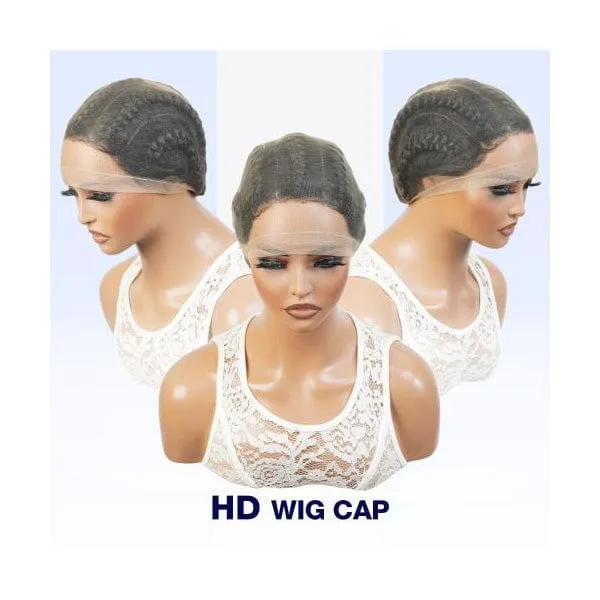 Invisible HD Wig Cap Ultra Thin for Bald Cap Method (2Pcs) - WCAP01 - (C)