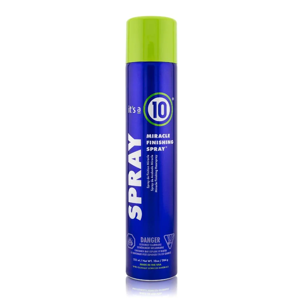 It's a 10 Miracle Finishing Spray