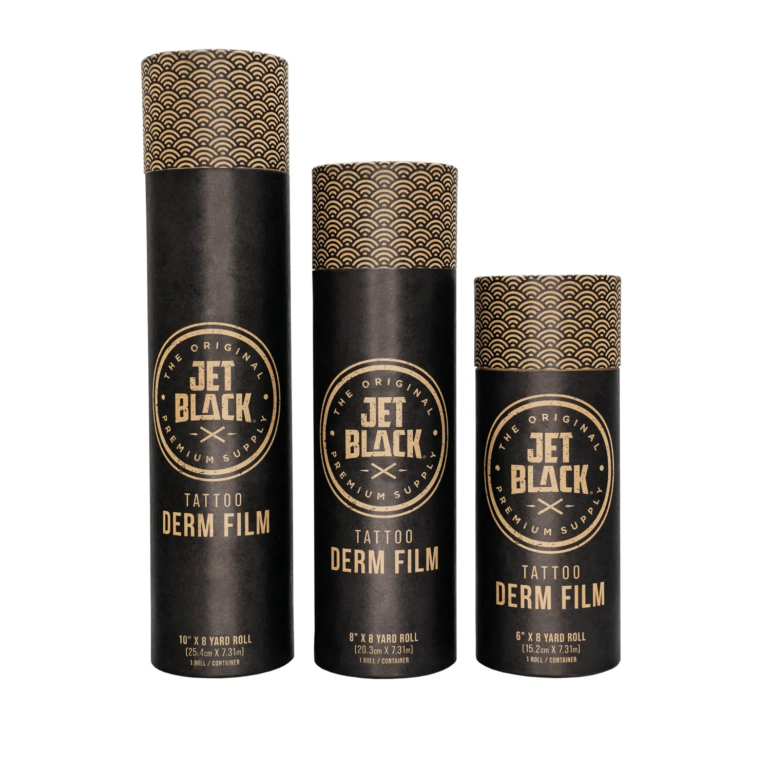 Jet Black Supply Derm Film - 8 yard rolls