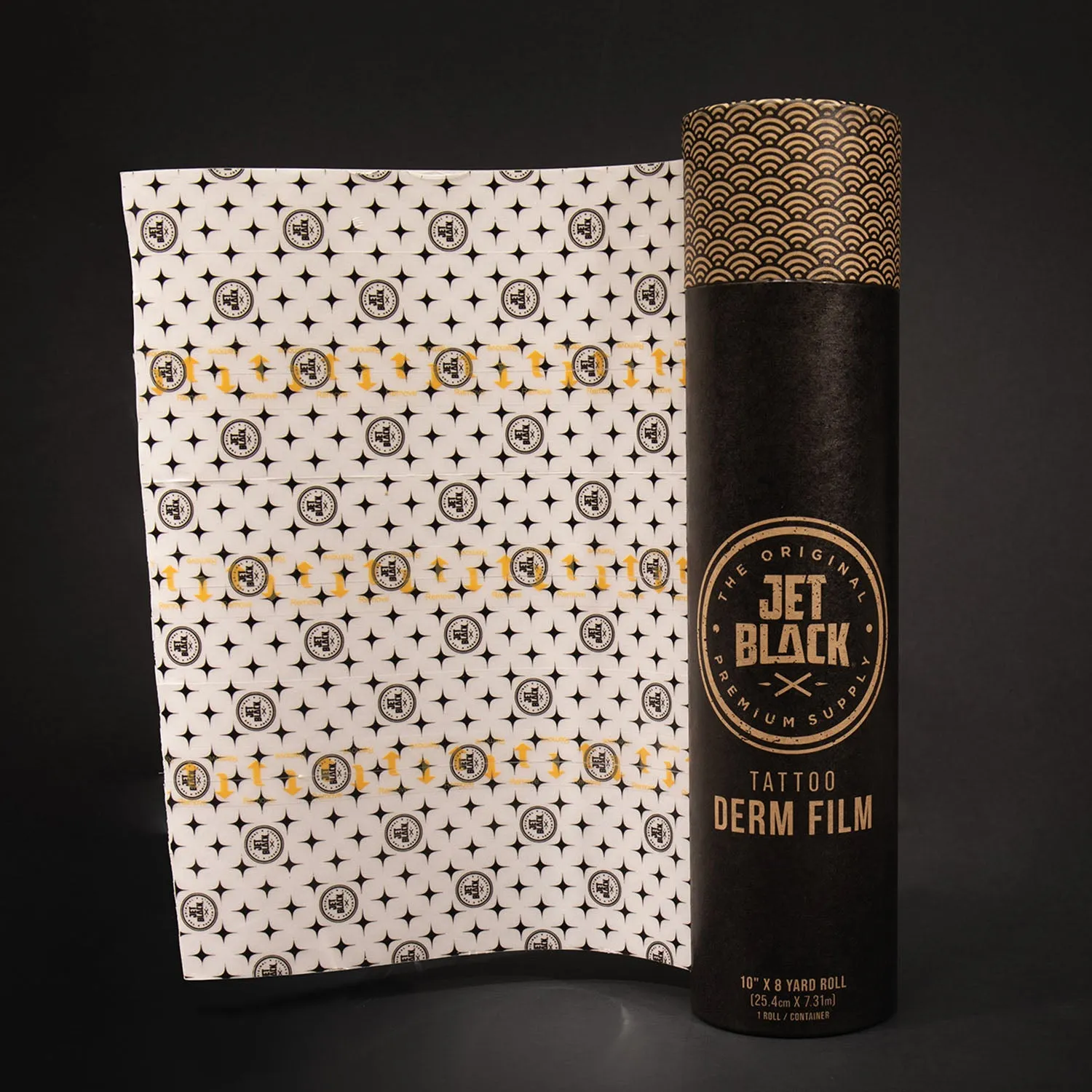 Jet Black Supply Derm Film - 8 yard rolls