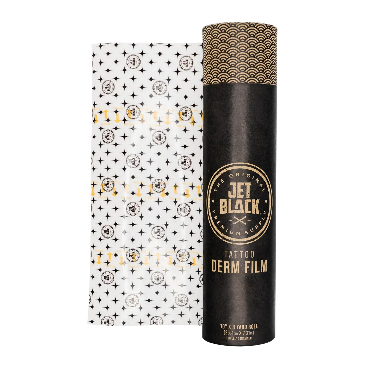 Jet Black Supply Derm Film - 8 yard rolls
