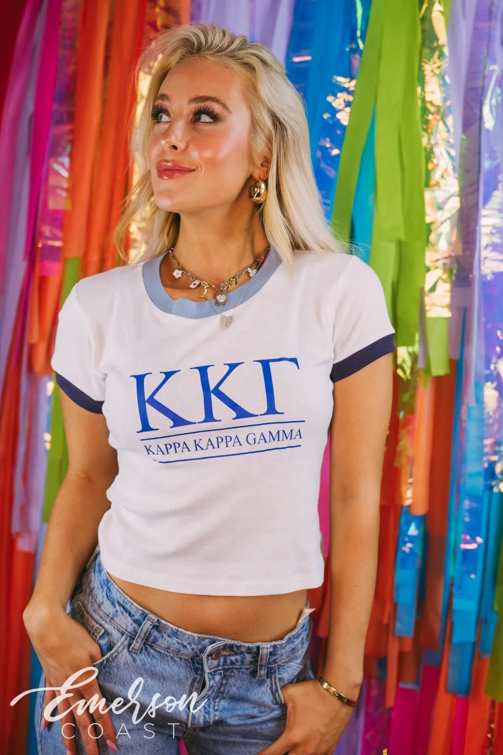 Kappa Kappa Gamma Baby Ringer Tee