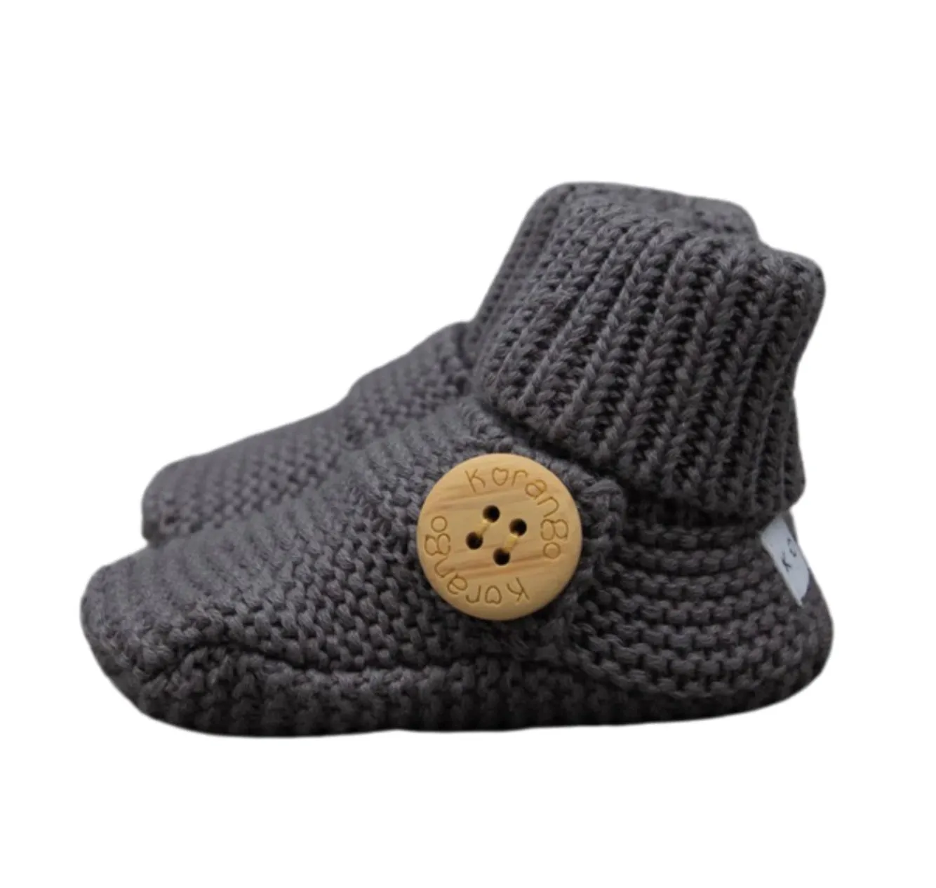 Korango Baby Bootie - Charcoal