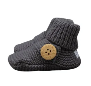 Korango Baby Bootie - Charcoal