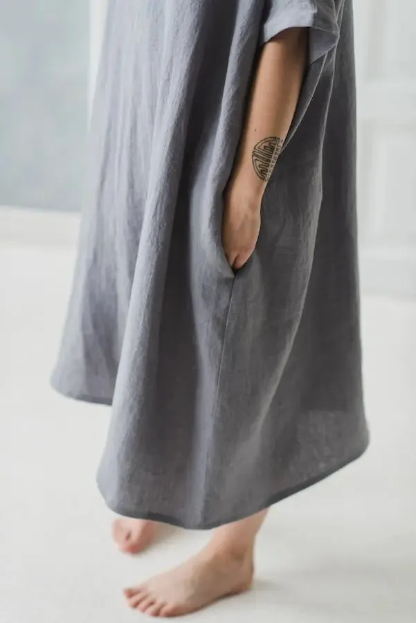 Large Linen Dress