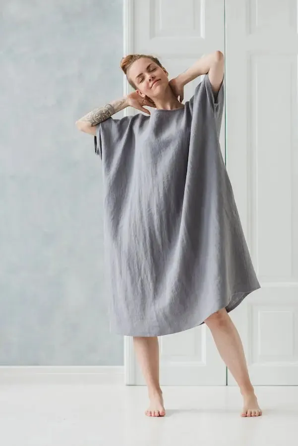 Large Linen Dress