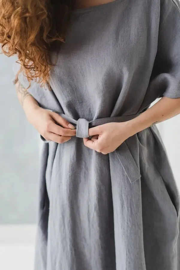 Large Linen Dress