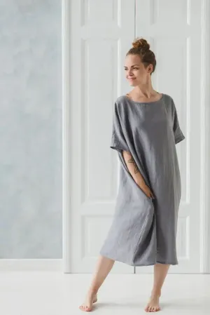 Large Linen Dress