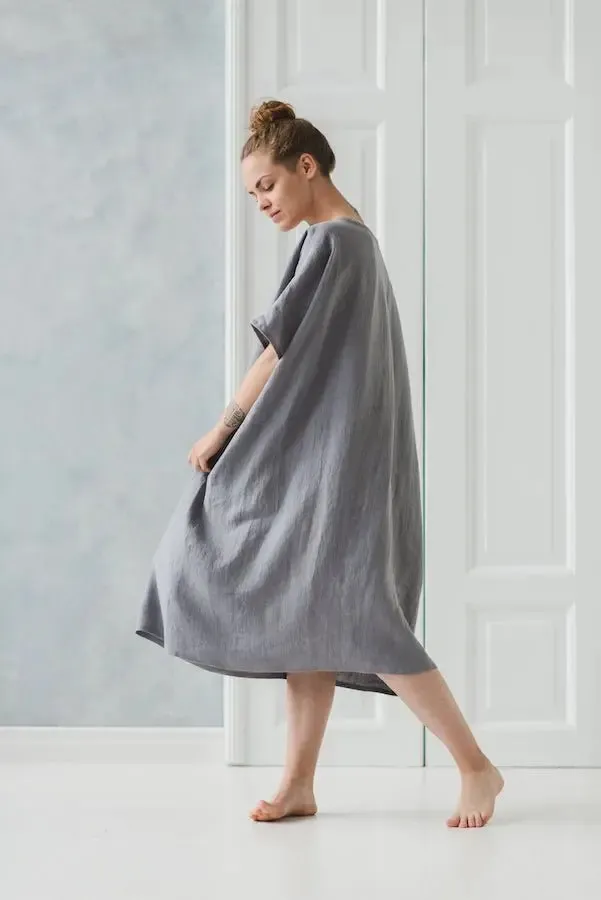 Large Linen Dress