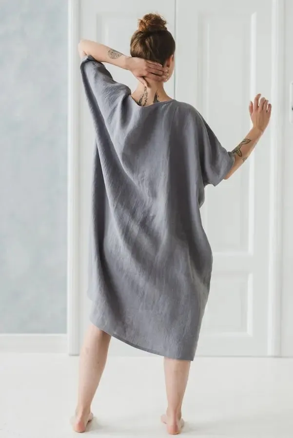 Large Linen Dress