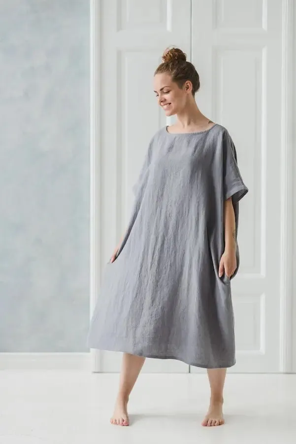 Large Linen Dress