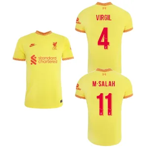 Liverpool FC Adult 2021-22 SS Third Stadium Jersey w/ Nameset