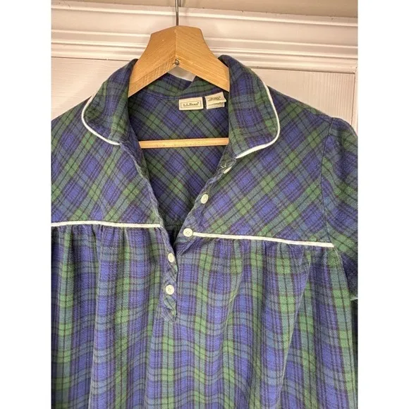 L.L. Bean 100% Cotton Size Small Vintage Nightgown