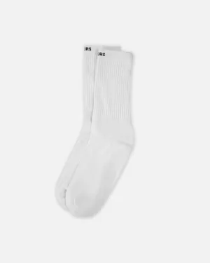 Logo Socks - White