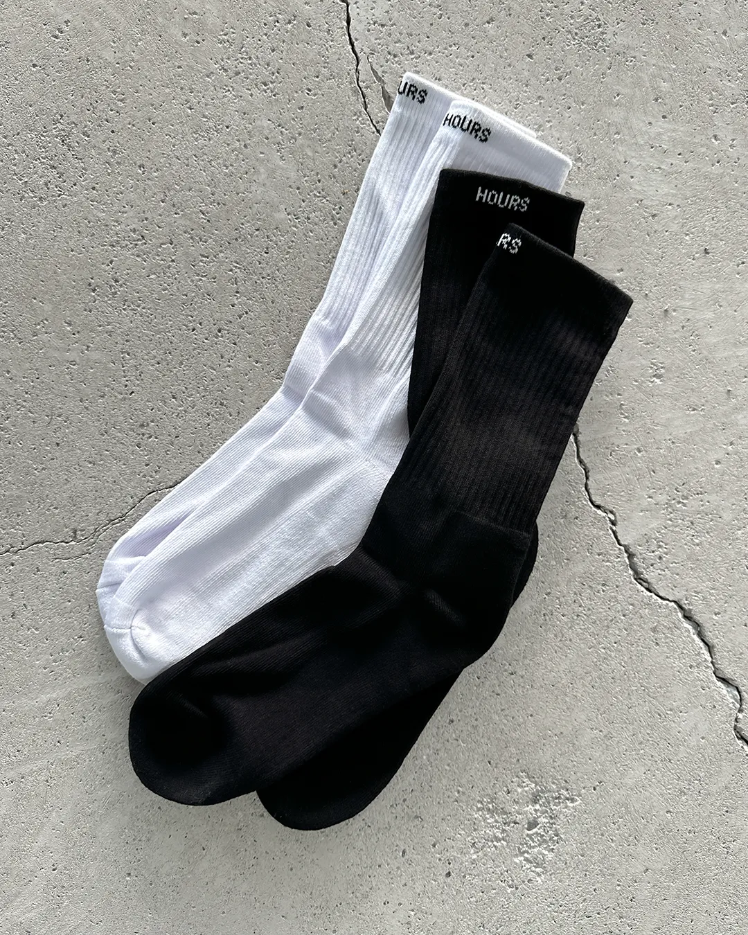 Logo Socks - White