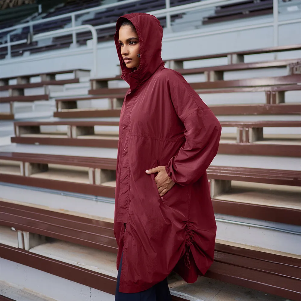 Long Parka - Burgundy