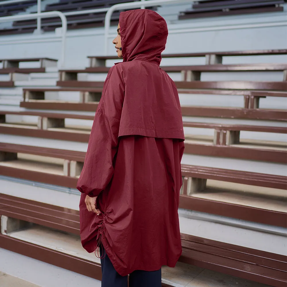 Long Parka - Burgundy
