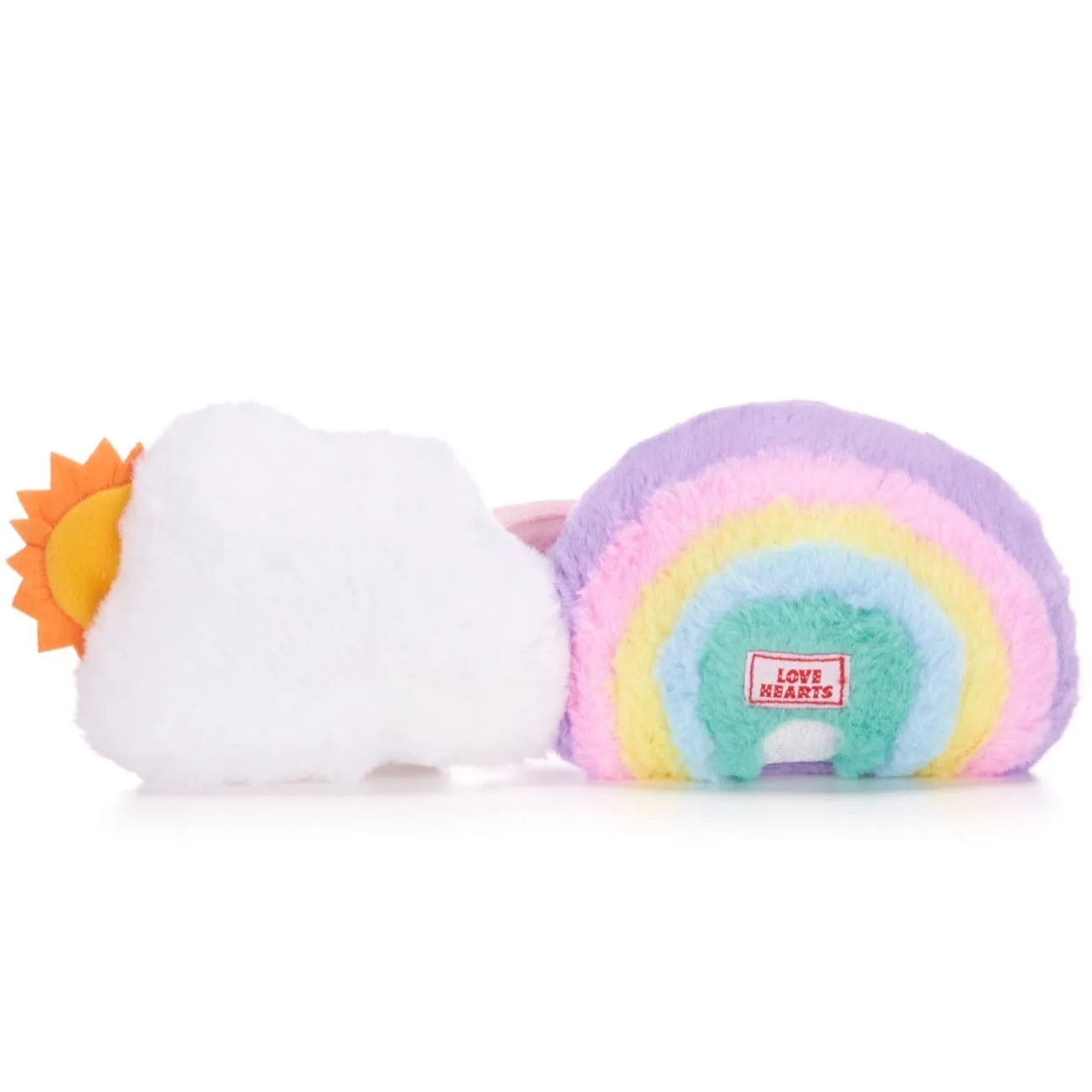 Love Hearts Rainbow and Cloud Plush Soft Toy (13cm)