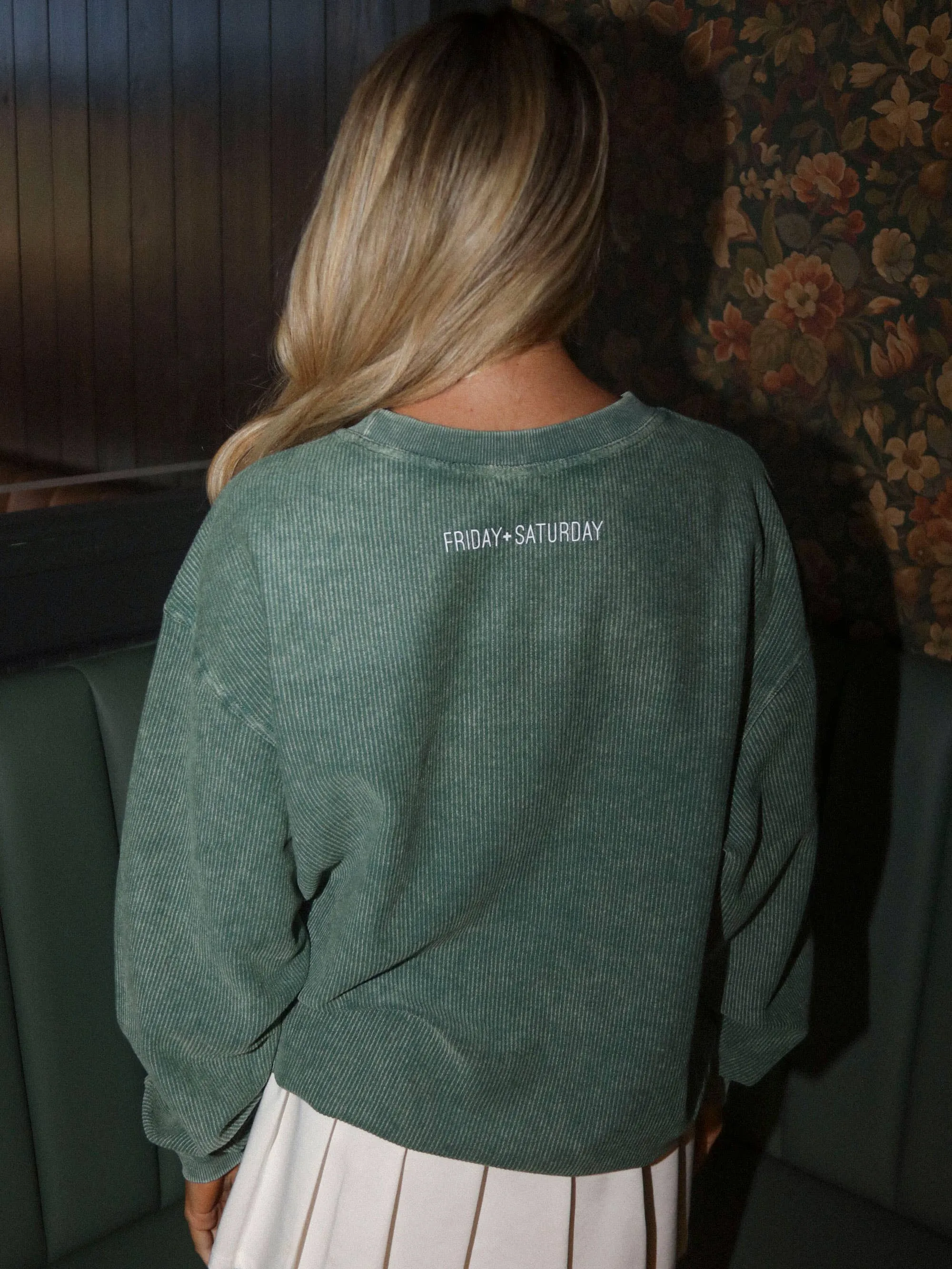 Lucky Cord Crewneck